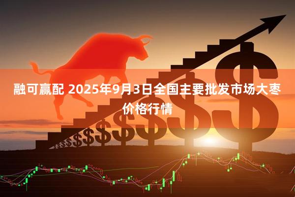 融可赢配 2025年9月3日全国主要批发市场大枣价格行情